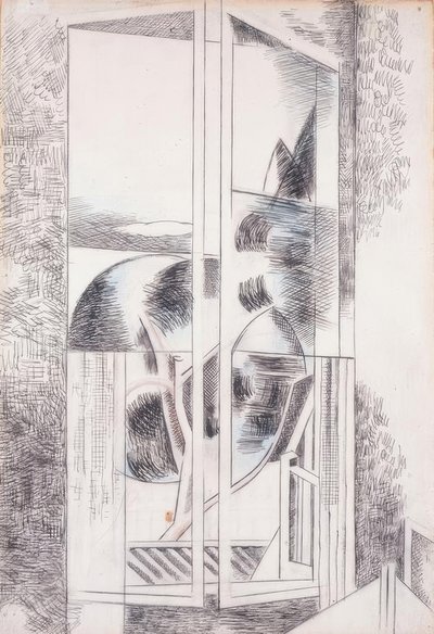 Finestra astratta sulla Riviera da Paul Nash