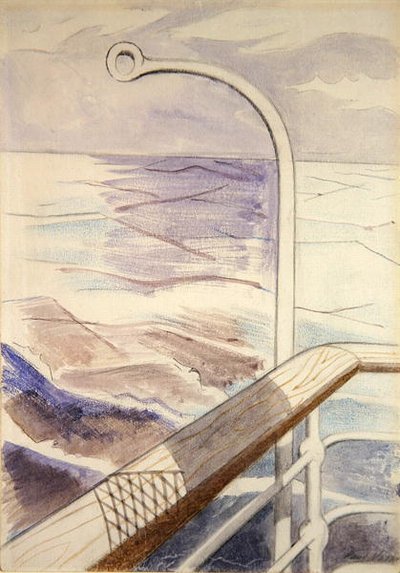 Parapetto della nave da Paul Nash