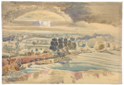 Alba sulla valle da Paul Nash