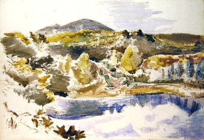 La piscina blu da Paul Nash