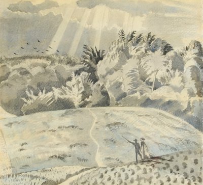 Il sentiero del campo da Paul Nash