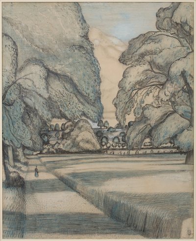 Il sentiero dei pavoni da Paul Nash