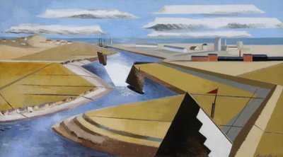 Le paludi di Rye da Paul Nash