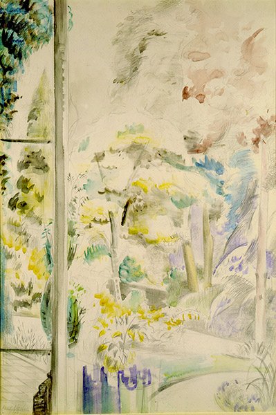 Vista da una finestra da Paul Nash