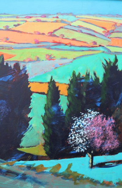 Fioritura nella Valle del Teme (dettaglio) da Paul Powis