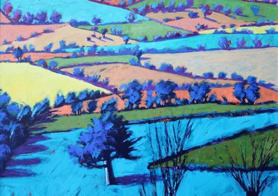 Teme Valley estate II (dettaglio) da Paul Powis