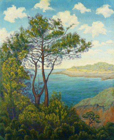Lungomare in Bretagna, c. 1898 da Paul Elie Ranson