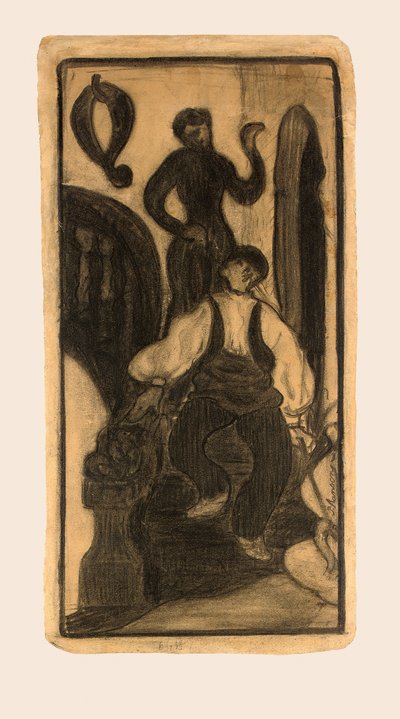 Scala in una Locanda, Paese Basco da Paul Elie Ranson