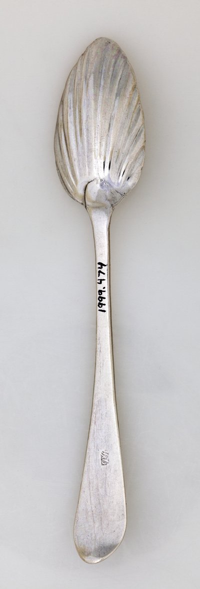 Cucchiaino scanalato, c.1785 da Paul Revere