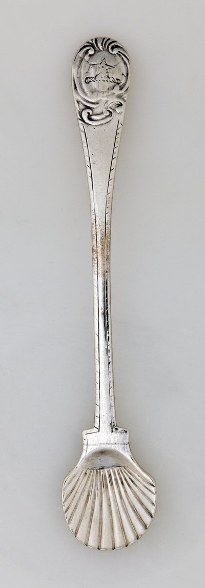 Cucchiaino da senape o sale, 1781 da Paul Revere