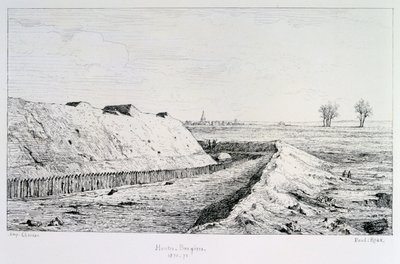 Haute Brugeres, Assedio di Parigi, 1870-1871 da Paul Roux