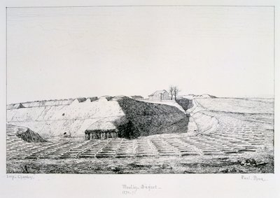 Moulin Saquet, assedio di Parigi, 1870-1871 da Paul Roux