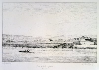 Point du Jour - Grenelle, Assedio di Parigi, 1870-1871 da Paul Roux