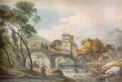 Paesaggio classico, XVIII secolo da Paul Sandby
