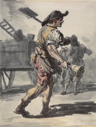 Un carbonaio di Londra da Paul Sandby