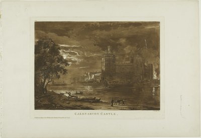Castello di Caernarvon da Paul Sandby