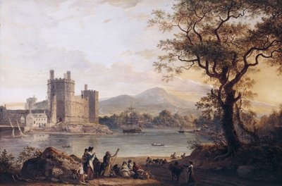 Castello di Caernarvon da Paul Sandby