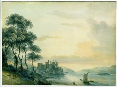Castello di Conway, 1789 da Paul Sandby