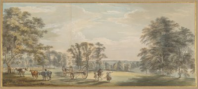 Alba nel parco di Luton da Paul Sandby