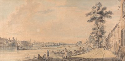 Eton College dal sud da Paul Sandby