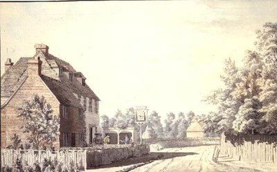 Figure Fuori da un Pub di Villaggio da Paul Sandby