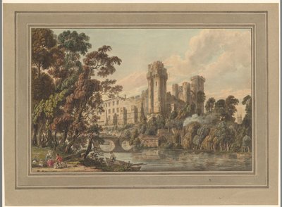 Veduta del castello di Warwick da Paul Sandby