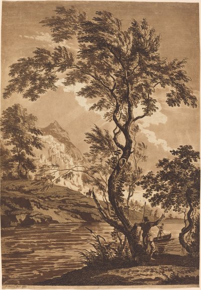 Paesaggio italianeggiante da Paul Sandby