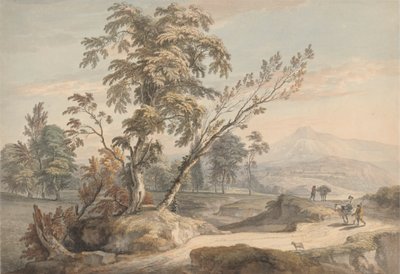 Paesaggio Italiano con Viaggiatori n. 2 da Paul Sandby