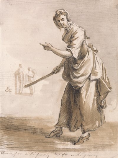 Grida di Londra- Tiri per un Mezzo Penny Hai un Mezzo Penny da Paul Sandby