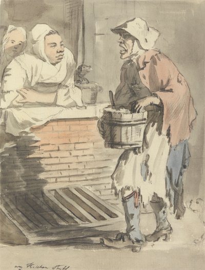 Grida di Londra: "Qualsiasi roba da cucina" da Paul Sandby