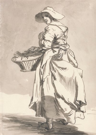 Grida di Londra: Fiori da Paul Sandby