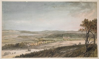 Nithsdale, con Drumlanrig, c.1751 da Paul Sandby