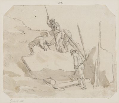 Cavatori da Paul Sandby