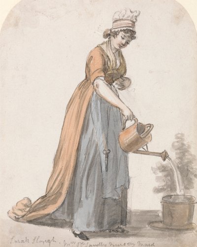 Sara Hough, la Tata della Signora T. P. Sandby da Paul Sandby