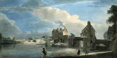 Il Vecchio Ponte a Shrewsbury da Paul Sandby