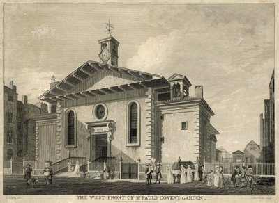 La facciata ovest di St Paul