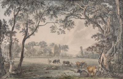 Abbazia di Valle Crucis, Denbighshire da Paul Sandby
