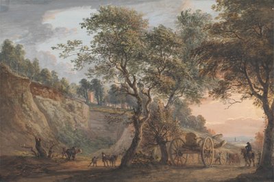 Veduta a Charlton, Kent da Paul Sandby