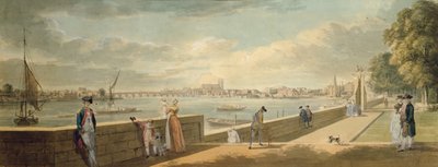 Veduta verso Westminster dalla Terrazza di Somerset House da Paul Sandby