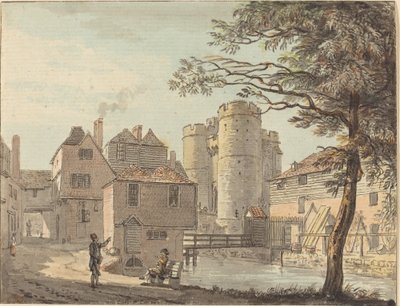 Porta Ovest a Canterbury da Paul Sandby