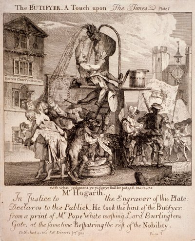 William Hogarth, 1762 da Paul Sandby