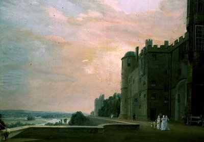 Castello di Windsor: Terrazza Nord da Paul Sandby