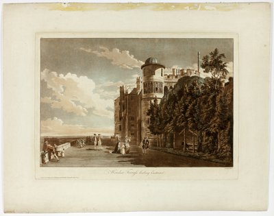 Terrazza di Windsor guardando verso est da Paul Sandby