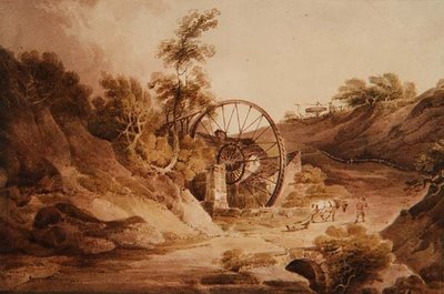 Grande ruota a Broseley da Paul Sandby Munn