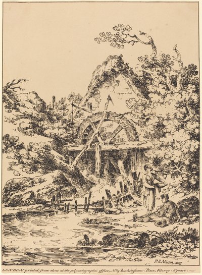 Vecchio Mulino ad Acqua da Paul Sandby Munn
