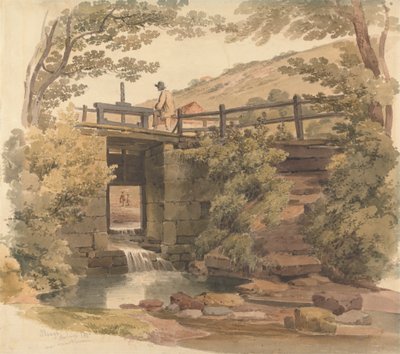La chiusa vicino a Slough da Paul Sandby Munn