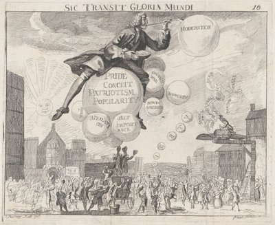 Sic Transit Gloria Mundi, ca. 1762 da Paul Sandwich