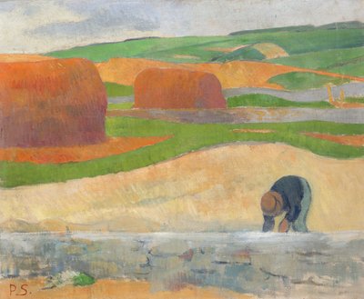Raccoglitrice di alghe da Paul Sérusier
