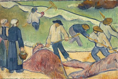 Piccolo paesaggio con pescatori Tang da Paul Sérusier