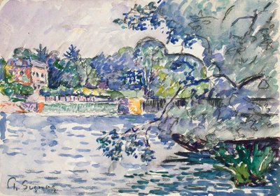 Sponde della Senna, c1900 da Paul Signac